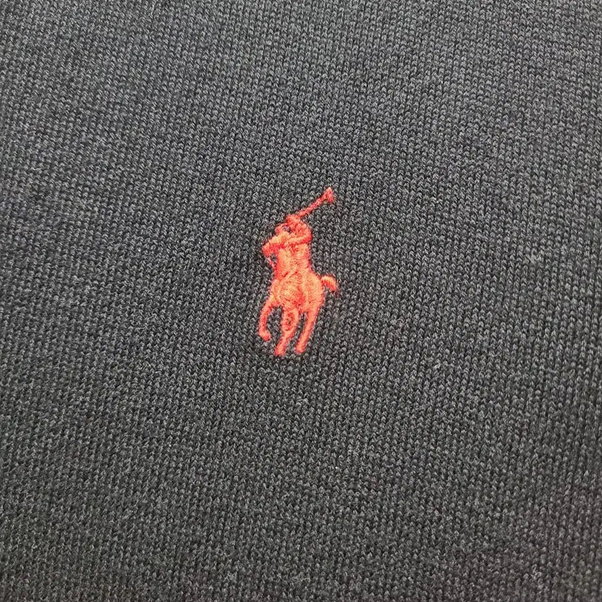 [BUNJANG] Polo Black Cardigan / 폴로 가디건 블랙 L