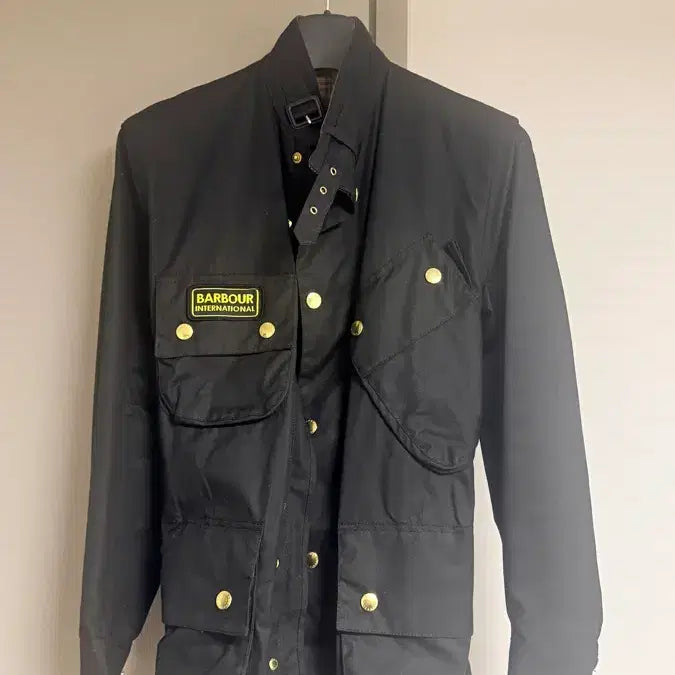 [BUNJANG] Barbour International Black Jacket 36 / 바버 인터내셔널 블랙 자켓 36