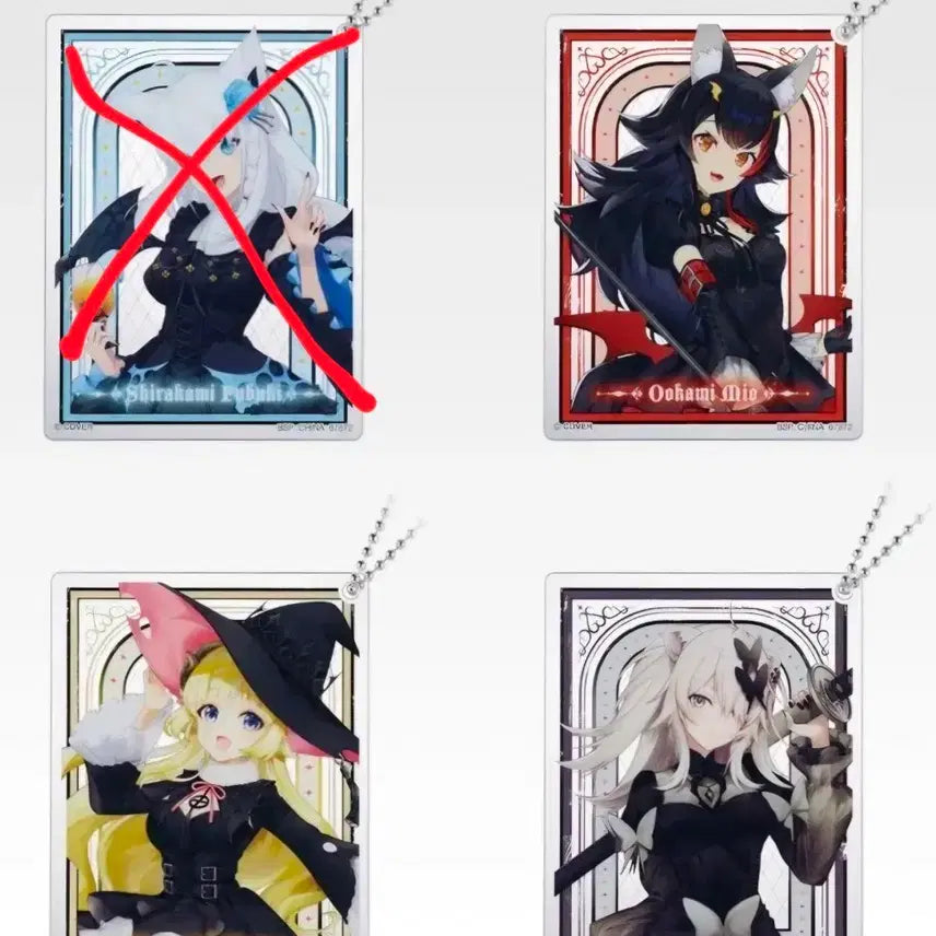 [BUNJANG] Hololive Acrylic Charm / 홀로라이브 제일복권 아크릴 참