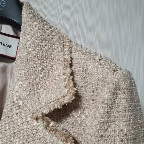 [BUNJANG] MojoSphin Tweed Jacket / 모조에스핀 비즈 버튼 트위드 자켓  55사이즈 정품