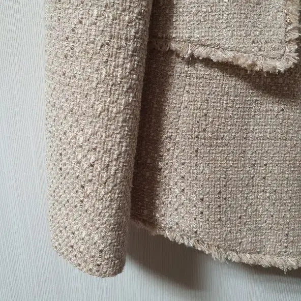 [BUNJANG] MojoSphin Tweed Jacket / 모조에스핀 비즈 버튼 트위드 자켓  55사이즈 정품