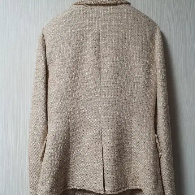 [BUNJANG] MojoSphin Tweed Jacket / 모조에스핀 비즈 버튼 트위드 자켓  55사이즈 정품