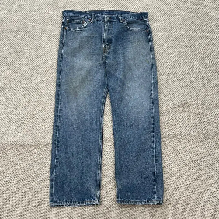 [BUNJANG] Levi's 505 Blank Tab Denim Pants / 리바이스 505 블랭크탭 데님팬츠 r3126