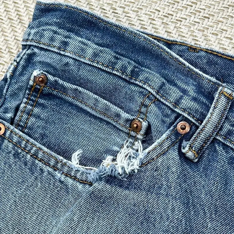 [BUNJANG] Levi's 505 Blank Tab Denim Pants / 리바이스 505 블랭크탭 데님팬츠 r3126