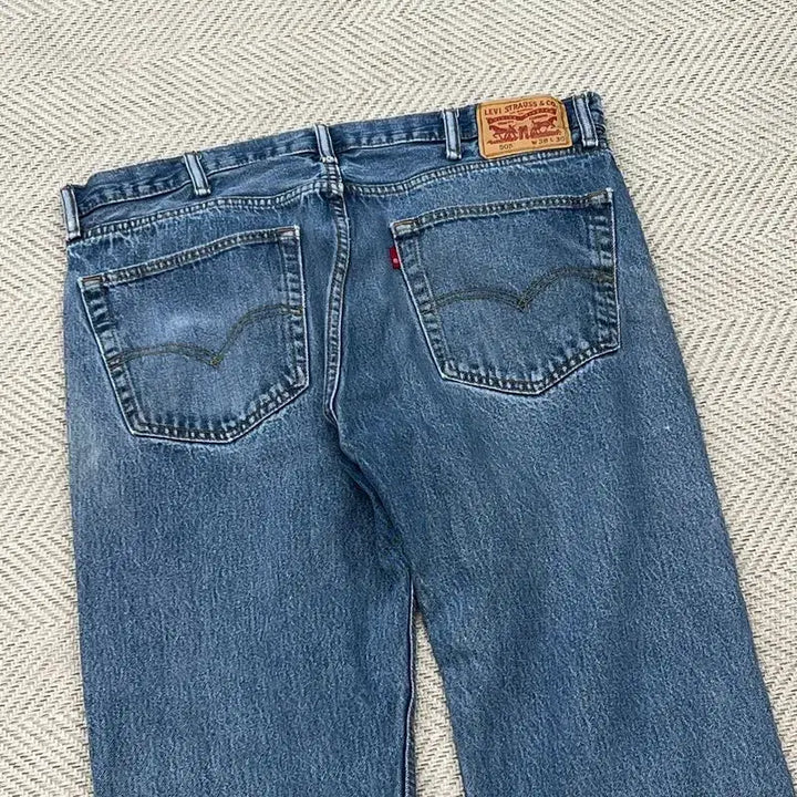 [BUNJANG] Levi's 505 Blank Tab Denim Pants / 리바이스 505 블랭크탭 데님팬츠 r3126