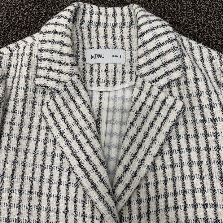 [BUNJANG] MIXXO Women's Tweed Jacket S / MIXXO 미쏘 여성 트위드 자켓 S