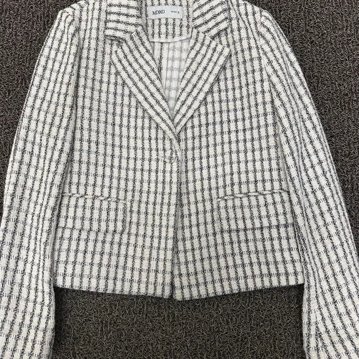 [BUNJANG] MIXXO Women's Tweed Jacket S / MIXXO 미쏘 여성 트위드 자켓 S