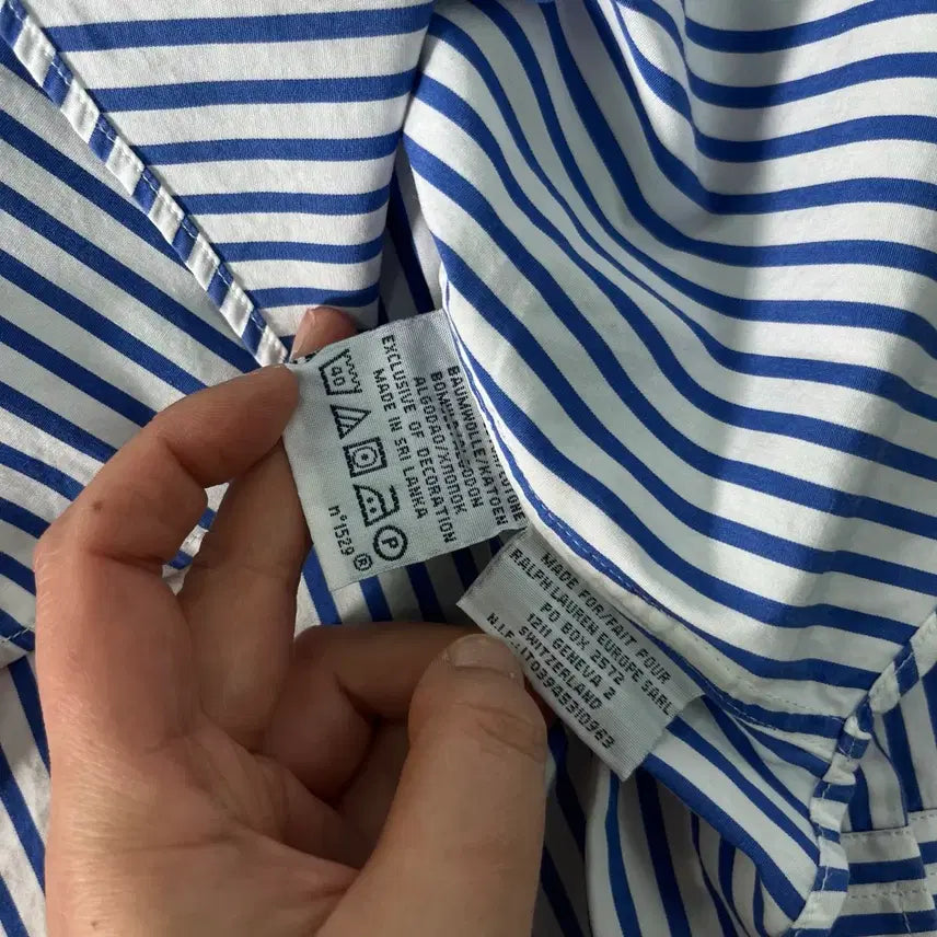 [BUNJANG] Polo Ralph Lauren Striped Shirt / 100 폴로랄프로렌 스트라이프 셔츠