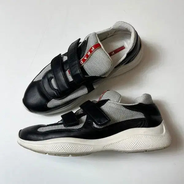 [BUNJANG] Prada Sport 00's American Cup Velcro Sneakers / 프라다 스포츠 00's 아메리칸컵 벨크로 스니커즈 Q1308