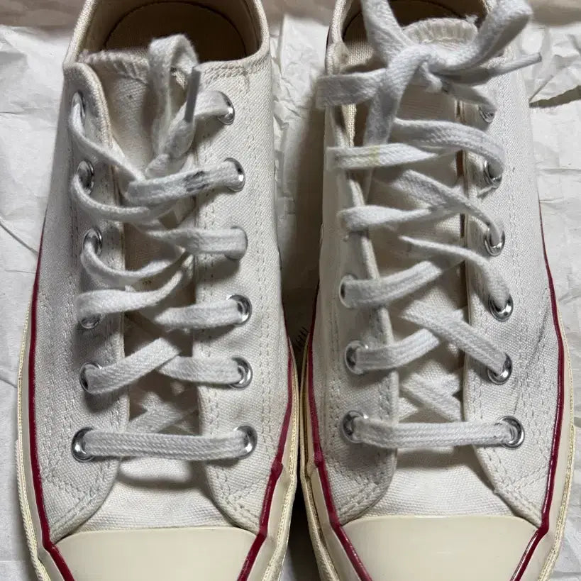 [BUNJANG] Converse Chuck 70 White Sneakers / 컨버스 척70 화이트 265 사이즈 양도