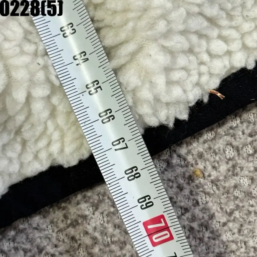 [BUNJANG] National Geographic Fleece Ivory M / 내셔널지오그래픽 뽀글이 플리스 아이보리m 0228