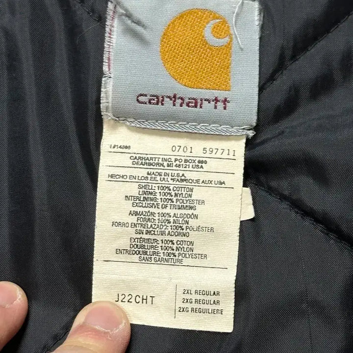 [BUNJANG] Carhartt J22 Arctic Jacket / 00's USA Made 칼하트 J22 아크틱 자켓 칼하트 디트로이트