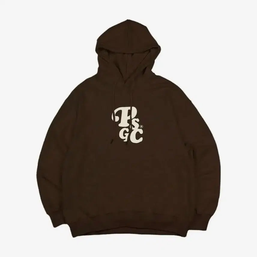 [BUNJANG] POGS Hooded Sweatshirt Brown / 포즈간츠 후드티 브라운
