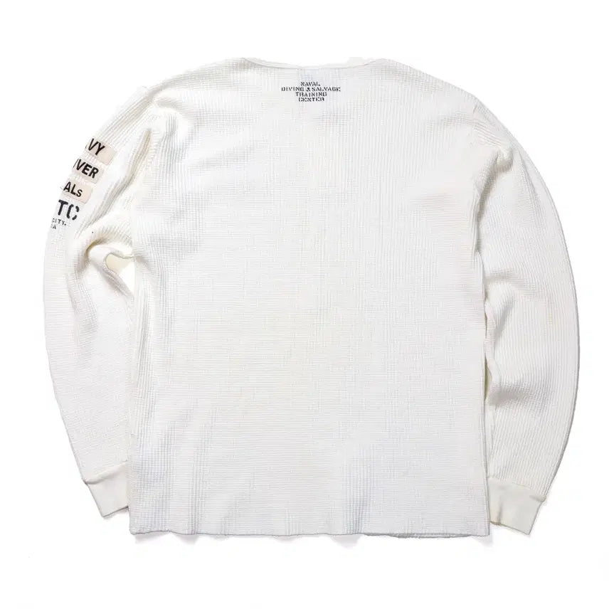 [BUNJANG] Avirex Logo Embroidered Cotton Knit Sweater / 아비렉스 Avirex Logo Embroidered Cotton Knit