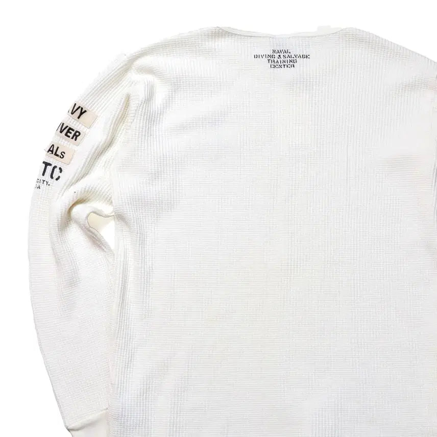 [BUNJANG] Avirex Logo Embroidered Cotton Knit Sweater / 아비렉스 Avirex Logo Embroidered Cotton Knit