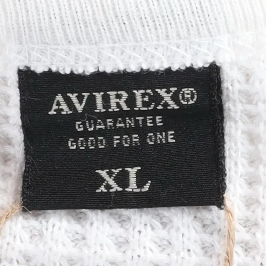 [BUNJANG] Avirex Logo Embroidered Cotton Knit Sweater / 아비렉스 Avirex Logo Embroidered Cotton Knit