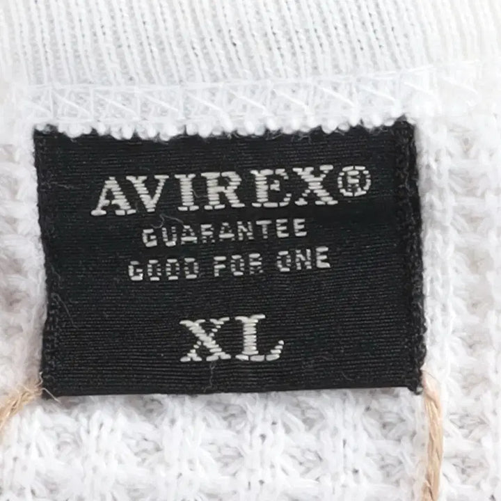 [BUNJANG] Avirex Logo Embroidered Cotton Knit Sweater / 아비렉스 Avirex Logo Embroidered Cotton Knit