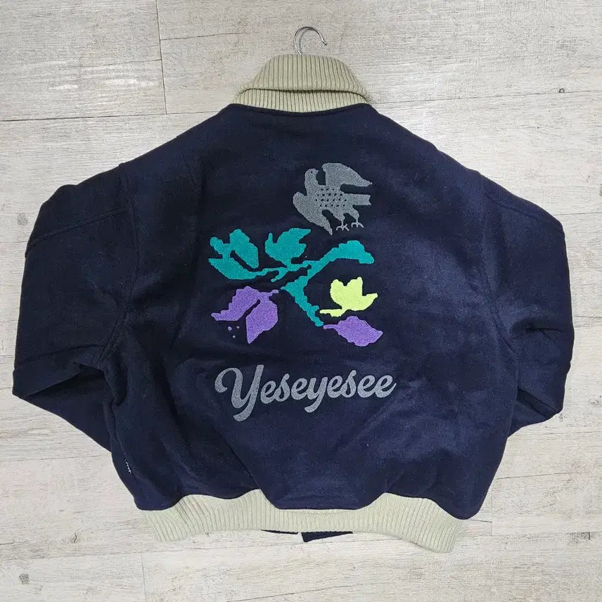 [BUNJANG] YesEyeSee Stadium Blouson Jacket / 예스아이씨 블루종 스타디움 자켓