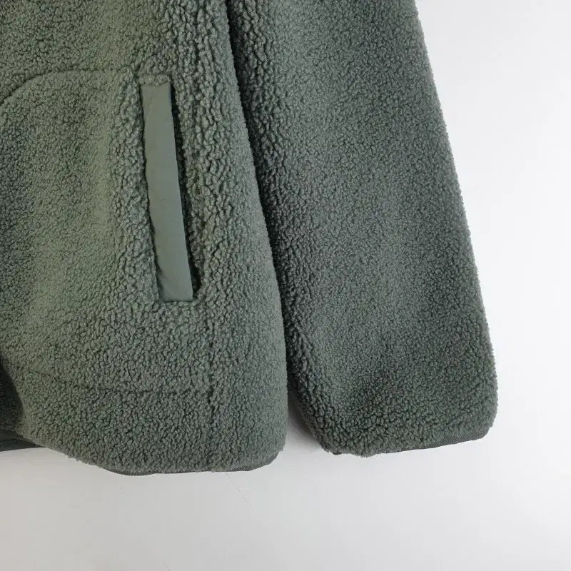 [BUNJANG] OARO Women's Khaki Fleece Dumble Jacket / OARO 여성100 카키 플리스 덤블 자켓 M0991