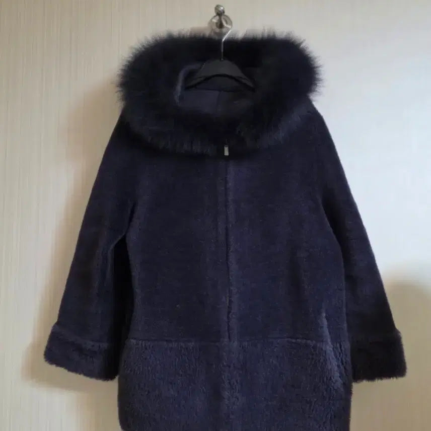 [SOLD OUT] Dailist 양모 폭스퍼 코트 90