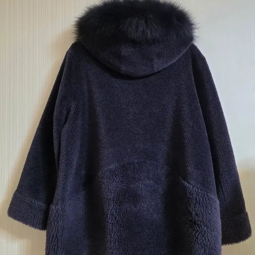 [BUNJANG] Dailist Wool Fox Fur Coat 90 / Dailist 양모 폭스퍼 코트 90