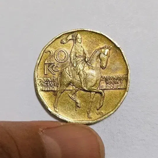 [BUNJANG] Czech Republic 1997 20 Koruna Coin / 체코 1997년 20코루나 동전(외국주화)06