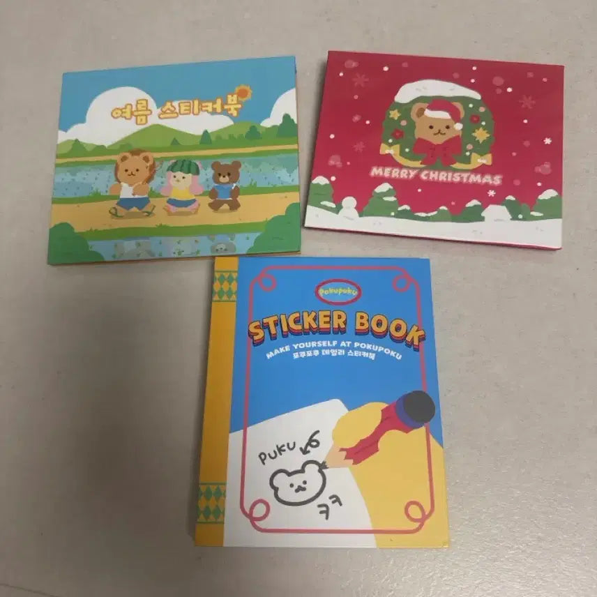 [BUNJANG] KIZZI Sangjeom Fork Fork Sticker Book Bundle Set / 키찌상점 포크포크 스티커북 다꾸 다이어리 일괄