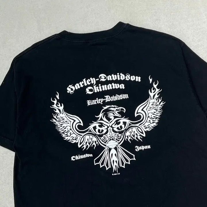 [BUNJANG] Harley-Davidson Printed T-shirt / usa 할리데이비슨 프린팅반팔티 s09935