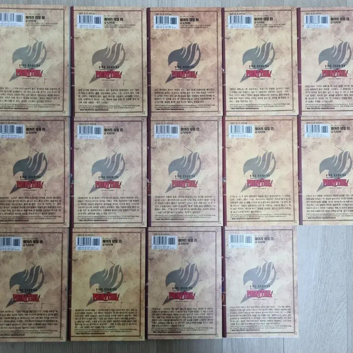 [BUNJANG] Fairy Tail Complete Manga Set / 페어리테일 단행본 일괄로 판매합니다.