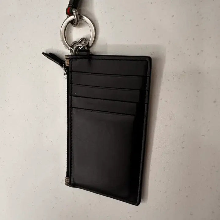 [BUNJANG] Gucci GG Supreme Canvas Snake Card Case / 구찌 GG 수프림 캔버스 스네이크 카드케이스 523903