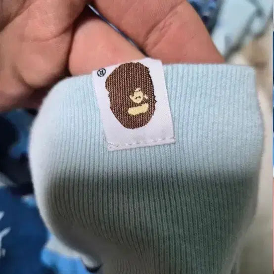 [BUNJANG] BAPE Hooded Zip-up Blue M / 베이프 후드집업 블루 m 급처