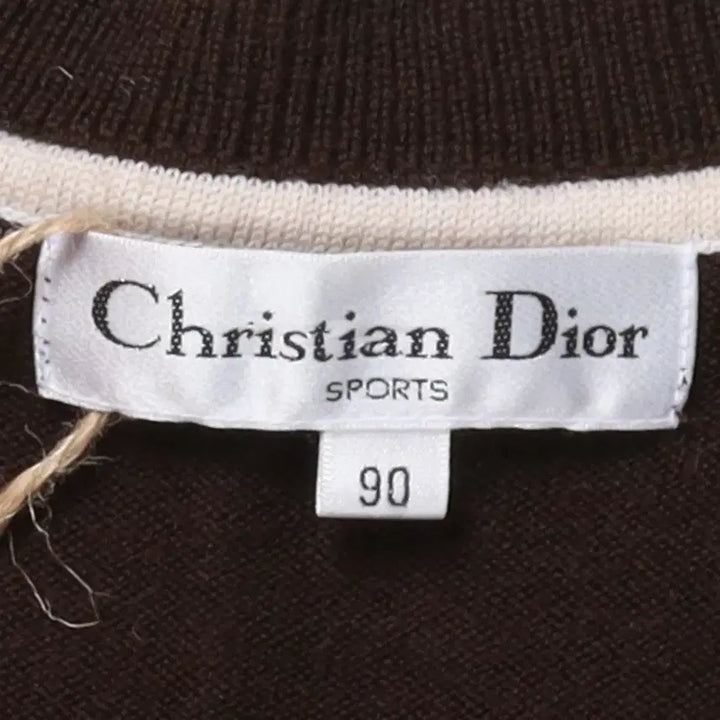 [BUNJANG] Christian Dior Logo Wool Vest / 크리스찬 디올 Christian Dior Logo Wool Vest
