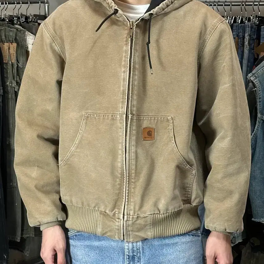 [BUNJANG] Carhartt J130 FRB Active Jacket / [L] OG 칼하트 J130 액티브 자켓 칼하트 FRB 후드 자켓
