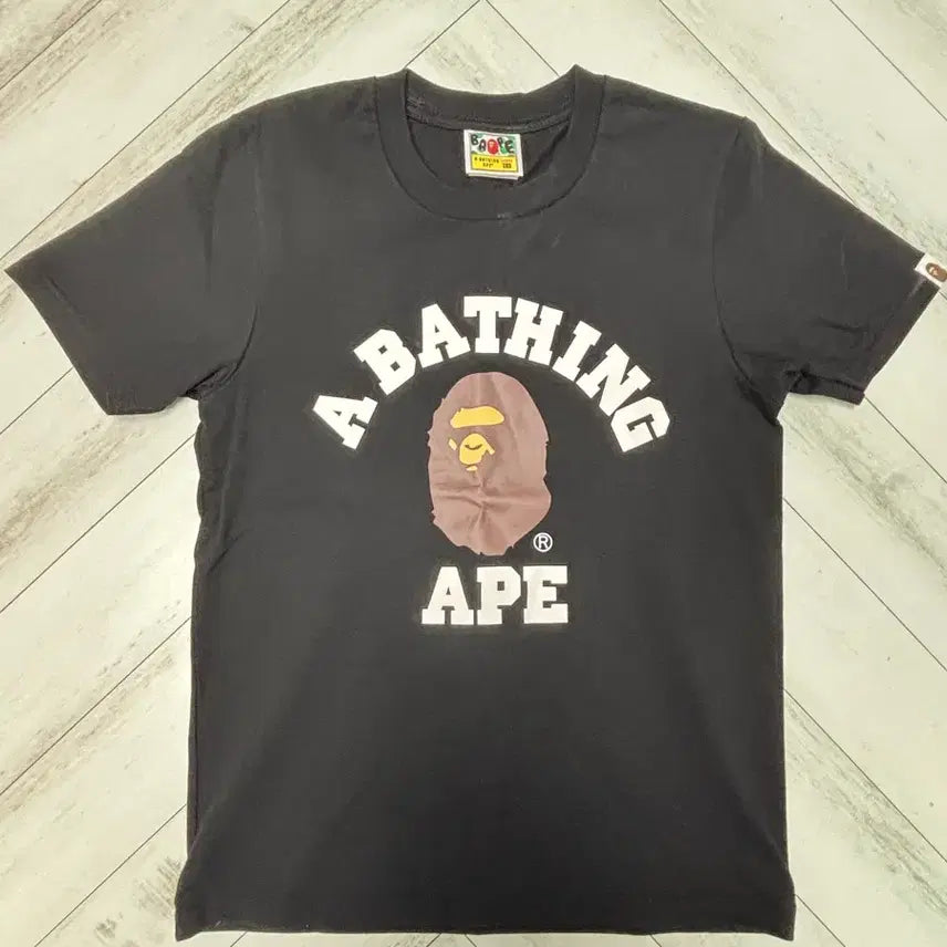 [BUNJANG] Bape Short Sleeve T-shirt Black / 베이프 반팔 티셔츠 블랙