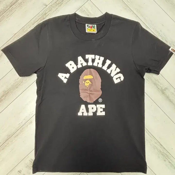 [BUNJANG] Bape Short Sleeve T-shirt Black / 베이프 반팔 티셔츠 블랙