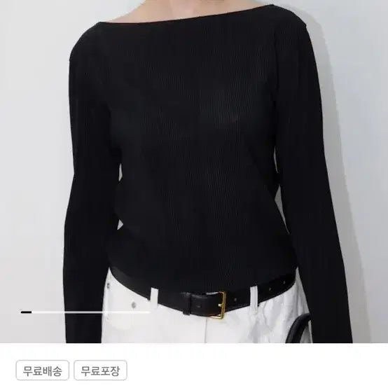 [BUNJANG] D.Aperture Pleats Top / 디애퍼쳐 플리츠 탑(새상품)