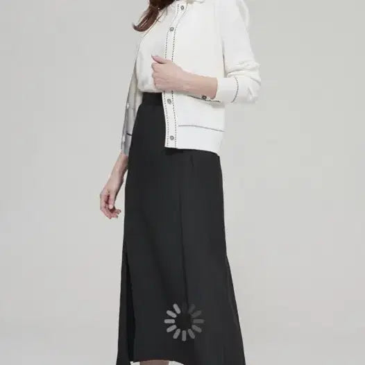 [BUNJANG] Mine Shirring Asymmetrical Skirt / 마인 mine 셔링 언밸런스 스커트 44사이즈 정품