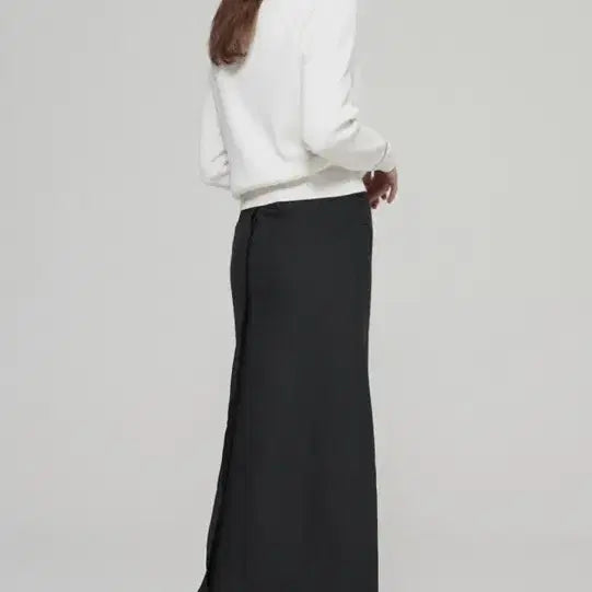 [BUNJANG] Mine Shirring Asymmetrical Skirt / 마인 mine 셔링 언밸런스 스커트 44사이즈 정품