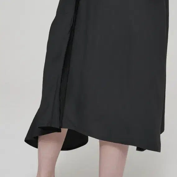 [BUNJANG] Mine Shirring Asymmetrical Skirt / 마인 mine 셔링 언밸런스 스커트 44사이즈 정품