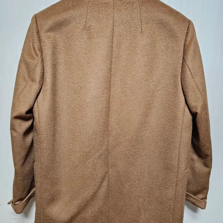 [BUNJANG] Cashmere Wool Blend Camel Brown Jacket (Size 55) / 여성코트 캐시미어 울 블렌드 카멜브라운 자켓(새상품/55)