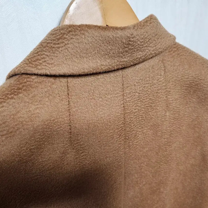 [BUNJANG] Cashmere Wool Blend Camel Brown Jacket (Size 55) / 여성코트 캐시미어 울 블렌드 카멜브라운 자켓(새상품/55)