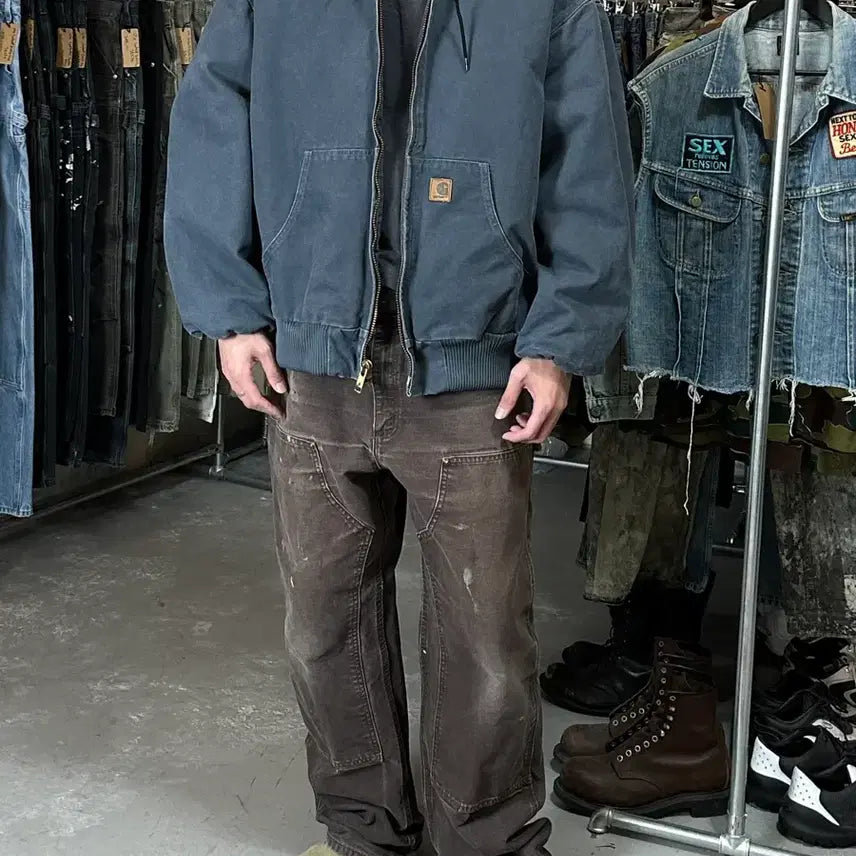 [BUNJANG] Carhartt J130 STM Active Jacket (3XL) / [3XL] OG 칼하트 J130 액티브 자켓 칼하트 STM 후드 자켓