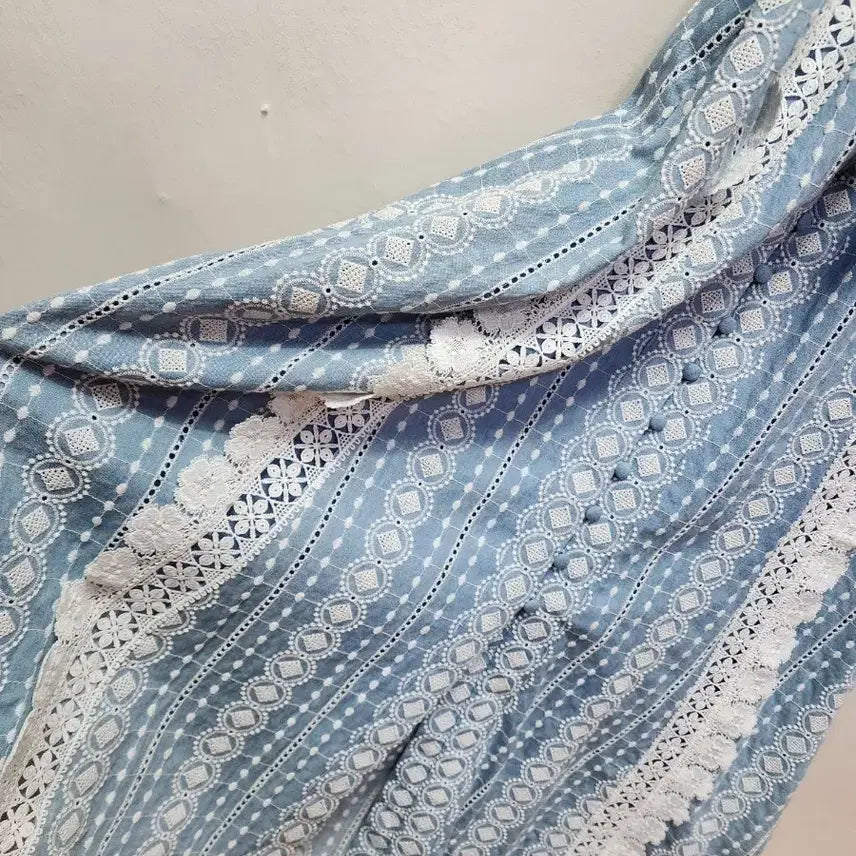 [SOLD OUT] 마쥬 라비아나 레이스 펀칭 원피스