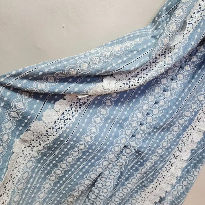 [SOLD OUT] 마쥬 라비아나 레이스 펀칭 원피스