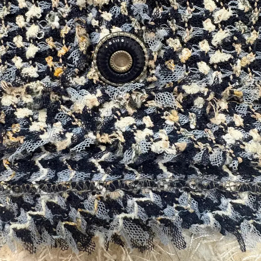 [BUNJANG] SYSTEM Tweed Sleeveless Blouse / SYSTEM 트위드 민소매 블라우스