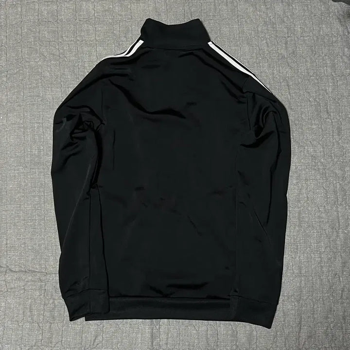 [BUNJANG] Adidas Track Top M Black Training Jacket / 아디다스 져지 M 트랙탑 집업 삼선 블랙 트레이닝복