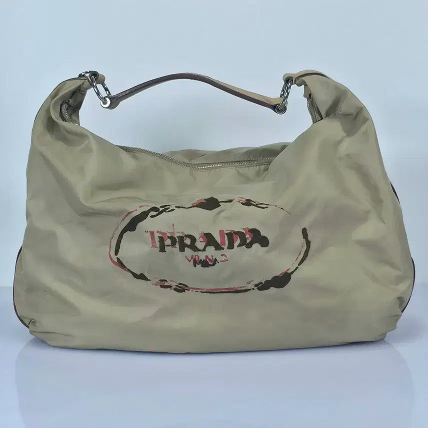 [BUNJANG] Prada Tessuto Nylon Stencil Hobo Bag / 프라다 테수토 나일론 스탠실 호보백