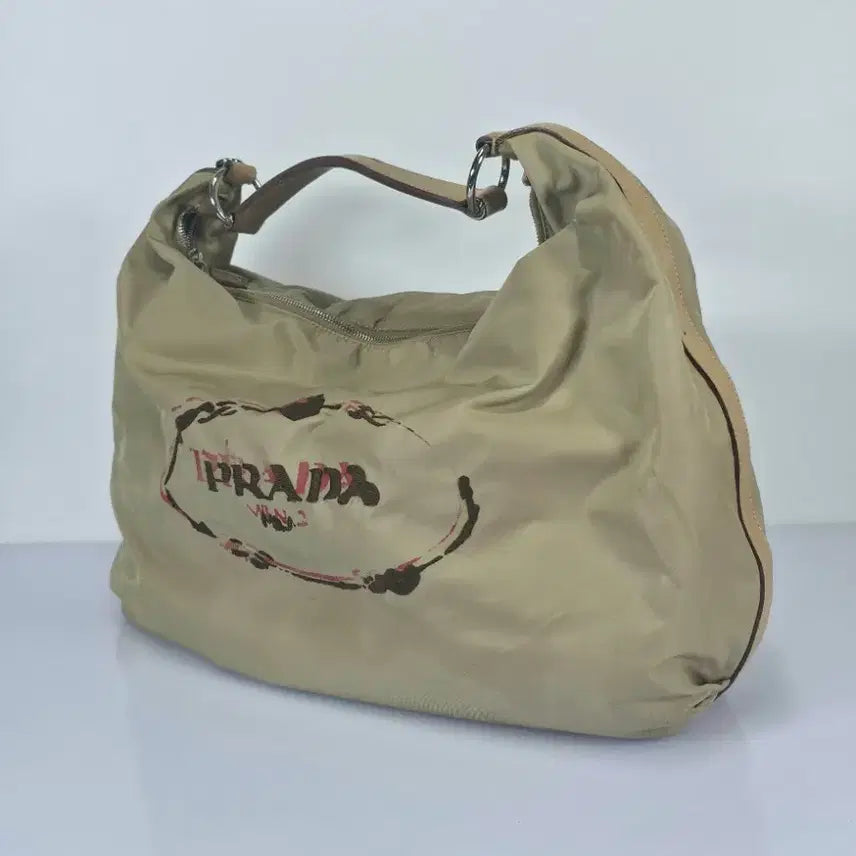 [BUNJANG] Prada Tessuto Nylon Stencil Hobo Bag / 프라다 테수토 나일론 스탠실 호보백