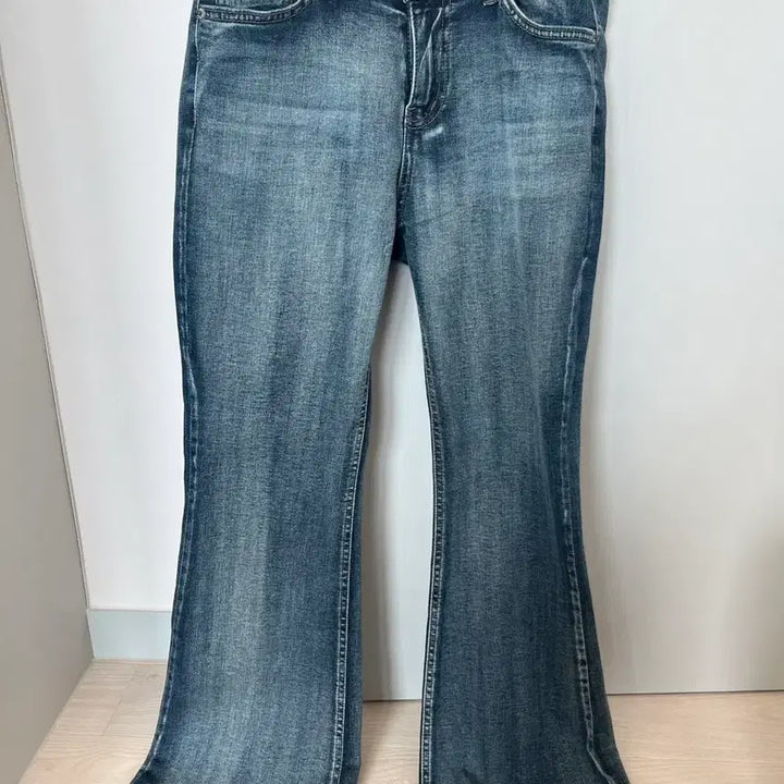 [BUNJANG] Ovehi Steel Gray Bootcut Denim Pants M / 오브히ootj 스틸 그레이 부츠컷 데님 팬츠 m 새상품