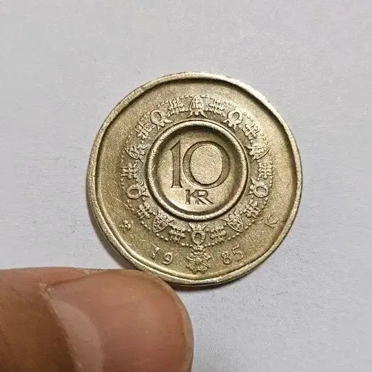 [BUNJANG] Norway 1985 10 Krone Coin / 노르웨이 1985년 10크로네 동전(외국주화)08